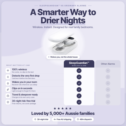 SleepGuardian™ Wireless Bedwetting Alarm